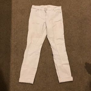 White jeans